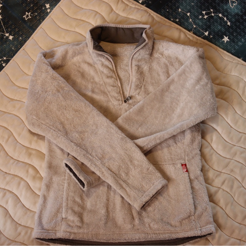 White North Face Fleece